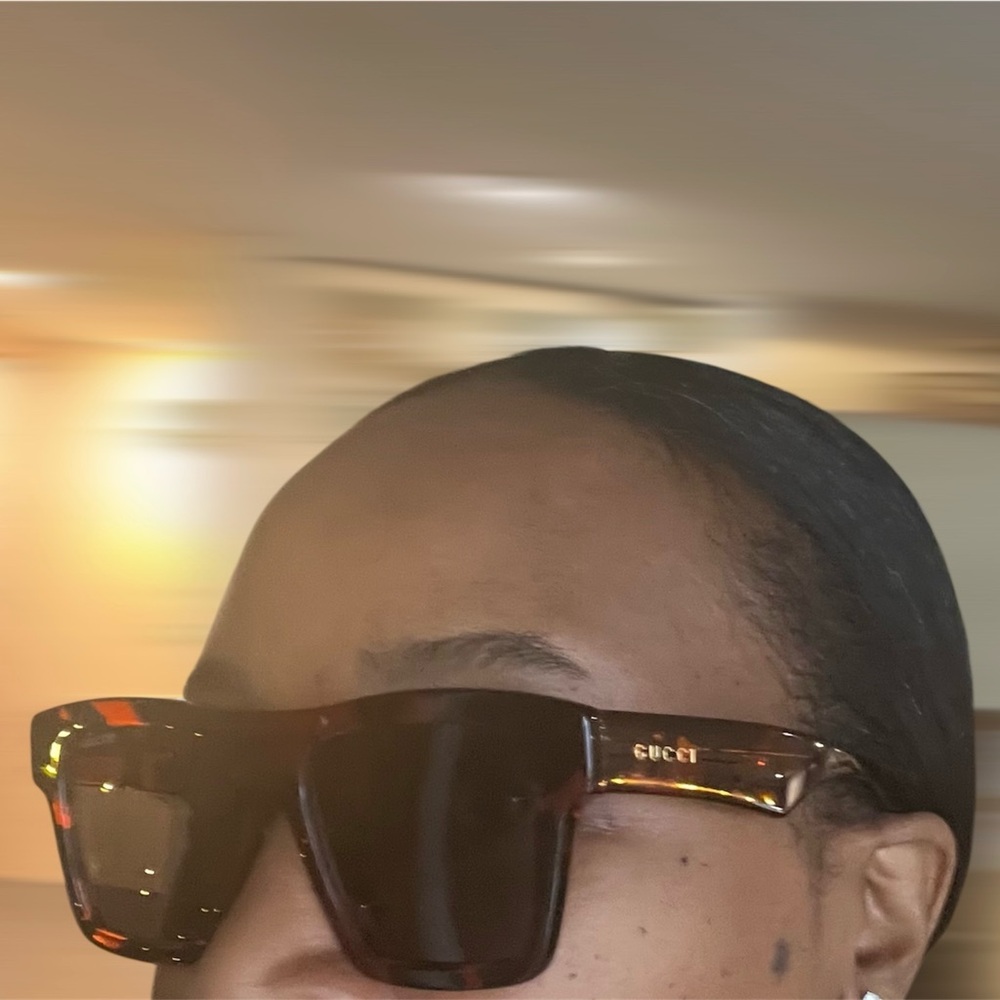 GUCCI Tortoise Frame Square Sunglasses - image 5